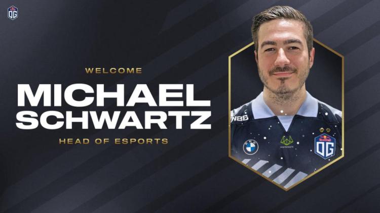 Michael Schwartz är ny chef för e-sport på OG