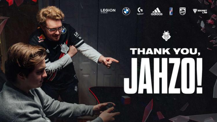 G2 Esports säger hejdå till Jahzo