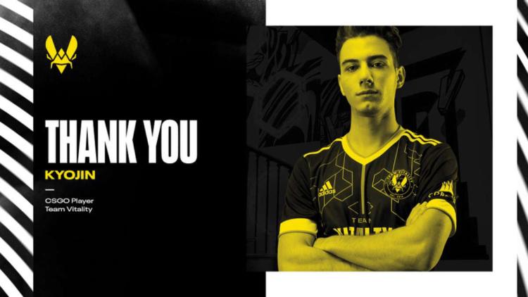 Kyojin har officiellt lämnat Team Vitality