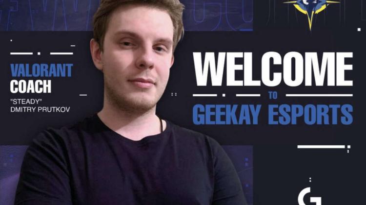 steady huvud Geekay Esports