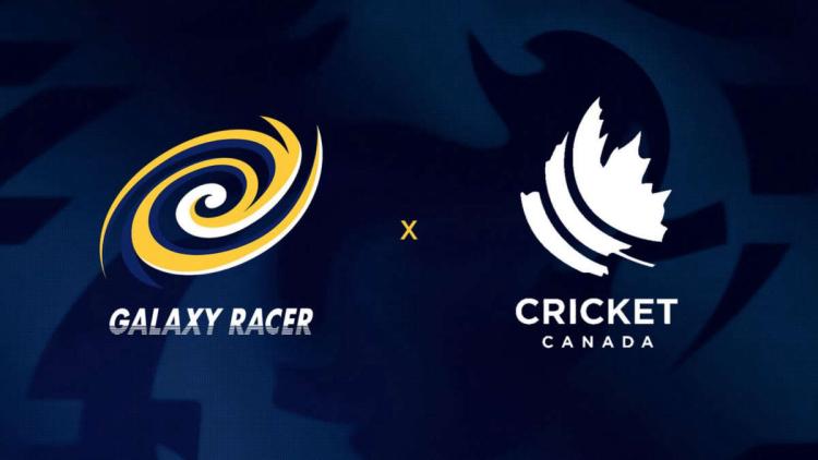 Galaxy Racer blir sponsor för det kanadensiska cricketlaget