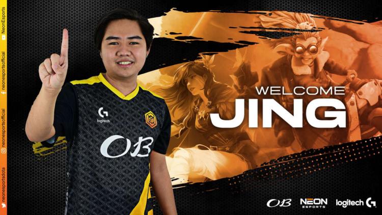 OB Esports x Neon välkommen till deras led Jing