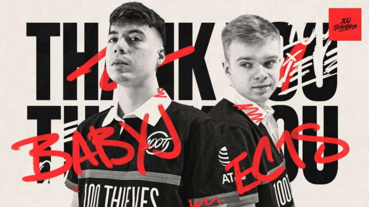 100 Thieves delar vägar med ec1s och BabyJ