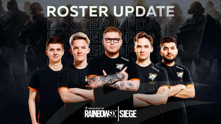 Virtus.pro avslöjade den uppdaterade förteckningen över Rainbow Six