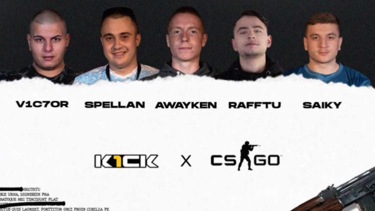 K1CK återvände till CS:GO med en ny bulgarisk lista