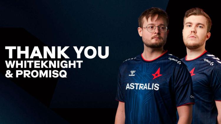 WhiteKnight och promisq lämnade listan över Astralis till League of Legends