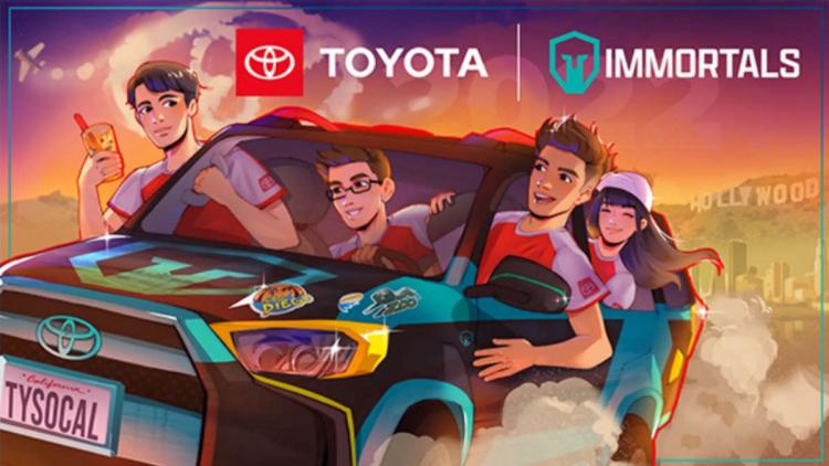 Immortals utvidgat partnerskap med Association of Dealers Toyota