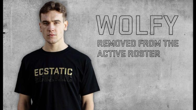 WolfY lämnade startuppställningen ECSTATIC