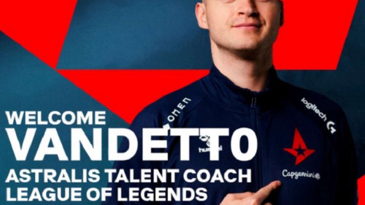 Vandett 0 blev huvudtränare för Astralis Talent