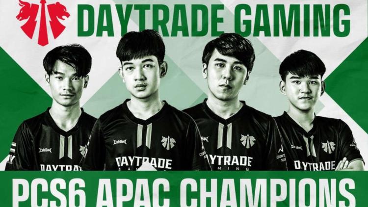 Daytrade Gaming blev vinnaren PUBG Continental Series 6: Asia Pacific