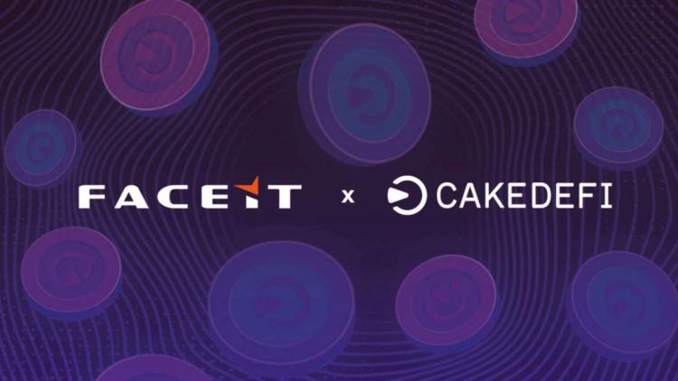 FACEIT samarbetar med Cake DeFi