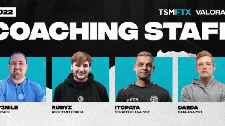 TSM godkände den uppdaterade tränarstaben för VALORANT