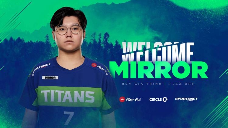 Vancouver Titans välkomna MirroR till sina led