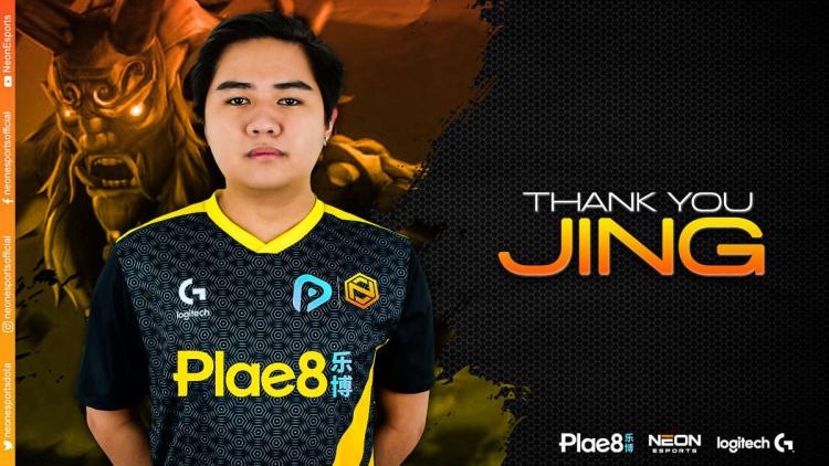 Neon Esports säger hejdå till Jing