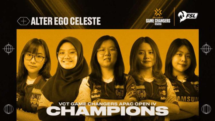 Alter Ego Celeste blev vinnaren av VCT 2022: Game Changers APAC Open 4