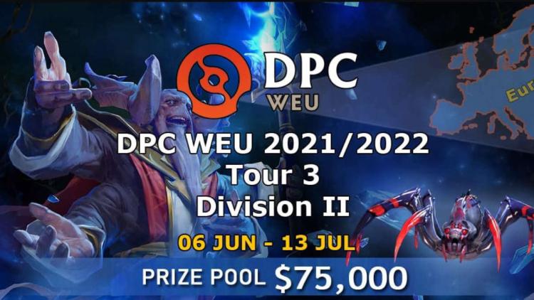 Matcher DPC 2021/2022 TOUR 3 WEU Division 2 börjar om en timme!