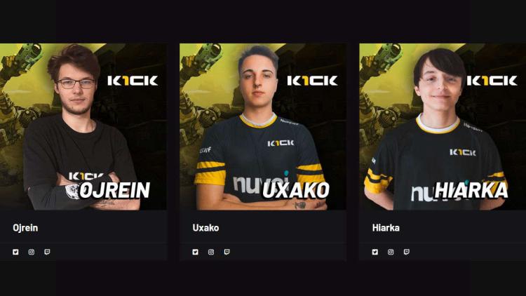 K1CK delar vägar med Apex Legends roster