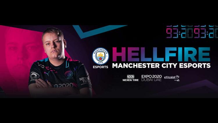 Hellfire gick med i Manchester City Esports av Fortnite