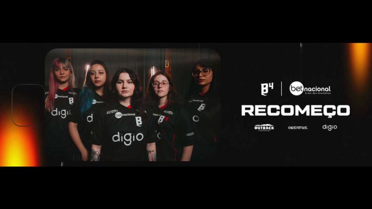 B4 Esports undertecknade tidigare förteckning Black Dragons Female