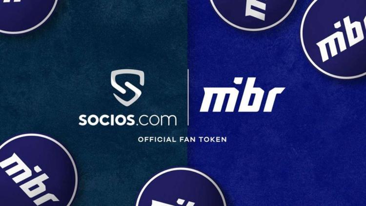 MIBR tillkännager partnerskap med Socios.com