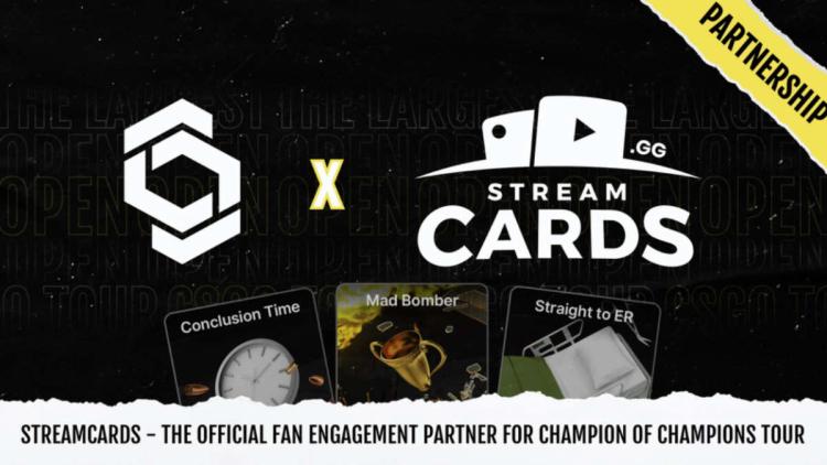 StreamCards blir partner i Champion of Champions Tour CS:GO-turneringsserien