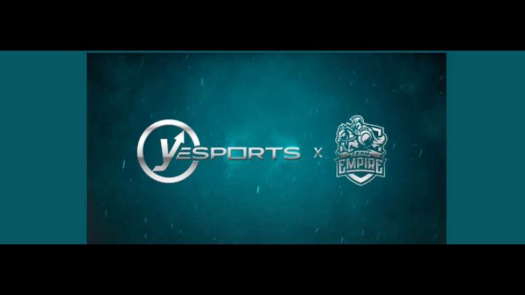 Team Empire ingick ett partnerskapsavtal med Yesports