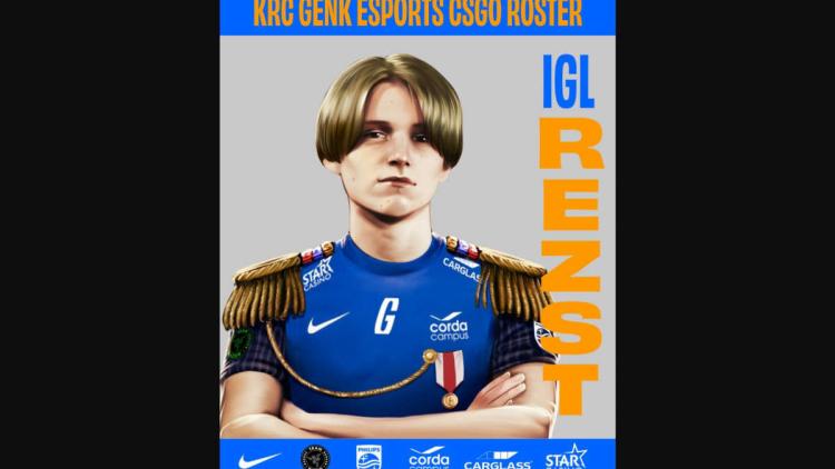 KRC Genk Esports undertecknad CS:GO-lista