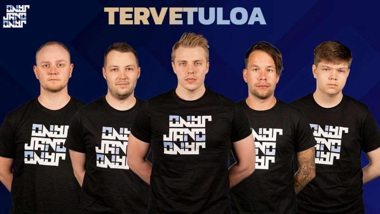 Organisationen JANO Esports signerar sammansättningen allu