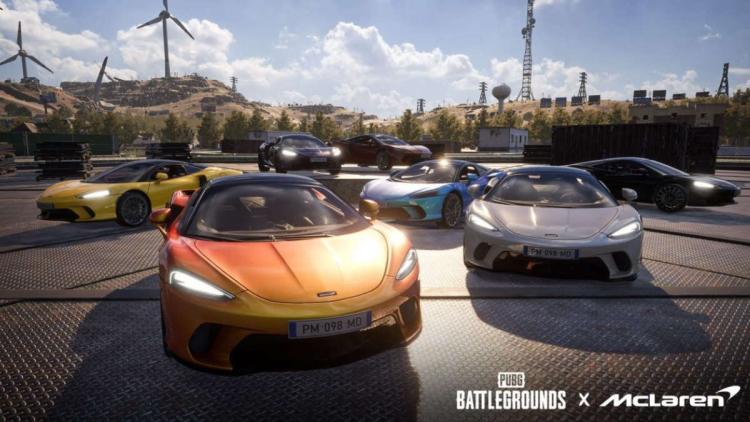 Ovanligt samarbete — McLaren GT x PUBG: BATTLEGROUNDS