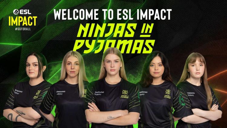 Ninjas in Pyjamas presenterade den kvinnliga CS:GO-listan