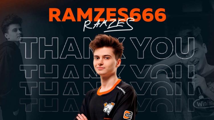 RAMZES 666 lämnar lineupen Virtus.pro till Dota 2