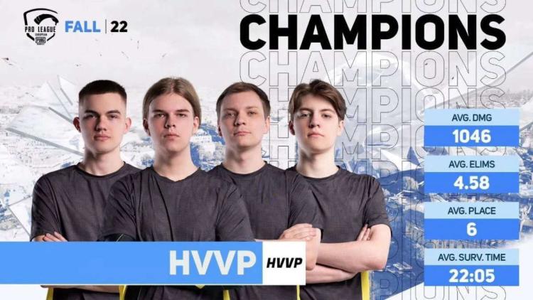 Tidigare trupp NAVI vann PUBG Mobile Pro League - European Championship Fall 2022