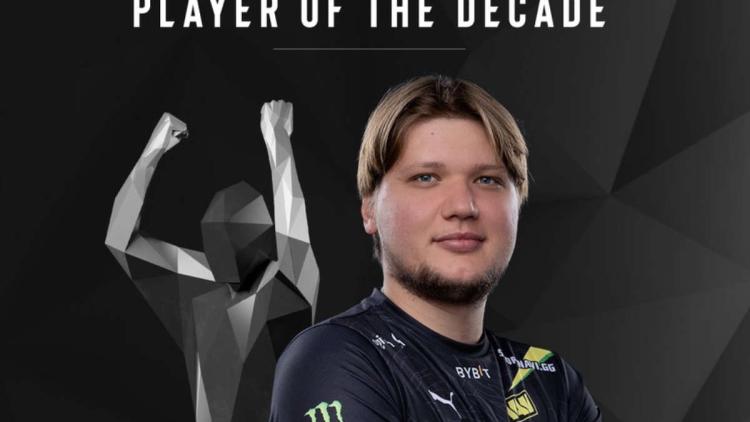 s1 mple blev decenniets bästa spelare i CS:GO enligt ESL