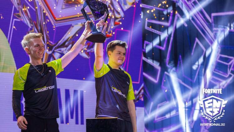 Setty och Kami av Become Legends blev mästare Fortnite Champion Series: 2022 Invitational