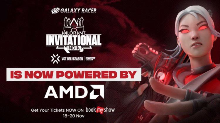 AMD blir sponsor och partner Valorant India Invitational