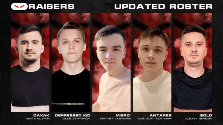 HellRaisers introducerade en ny Dota 2-lista med Daxak som bärare