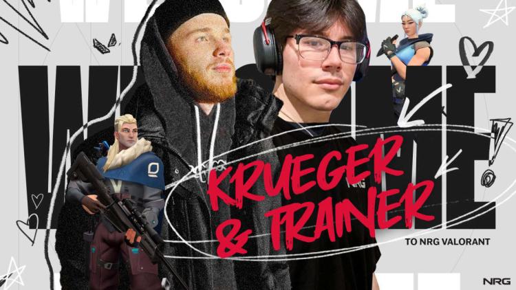 trainer och krueger gick med i tränarstaben NRG