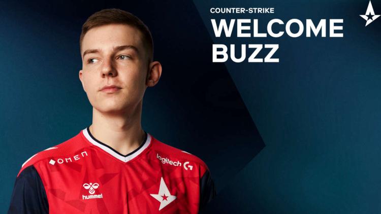 Buzz har officiellt gått med i Astralis