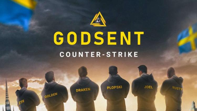 GODSENT är officiellt tillbaka i CS:GO med en ny svensk lista