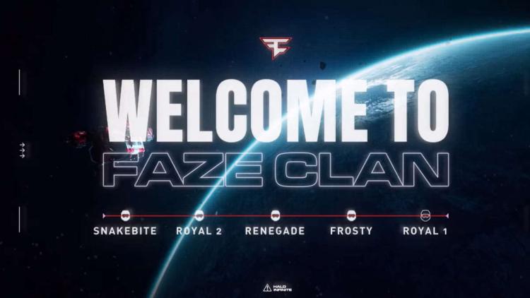 FaZe Clan introducerade en ny spellista för Halo genom att värva tidigare spelare Sentinels