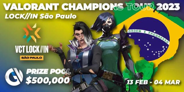 Förhandsvisning VALORANT Champions Tour 2023: LOCK /// IN S ã o Paulo