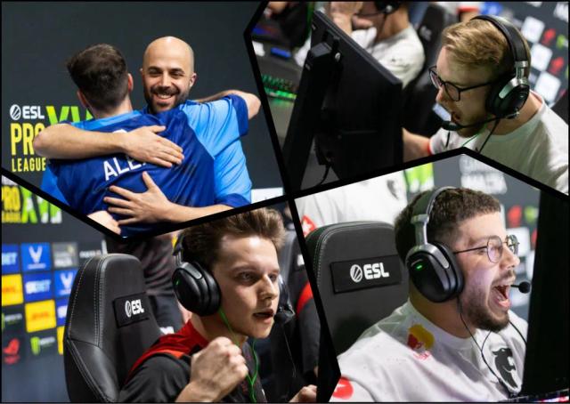 Viktiga resultat för grupp B-deltagare på ESL Pro League Season 17