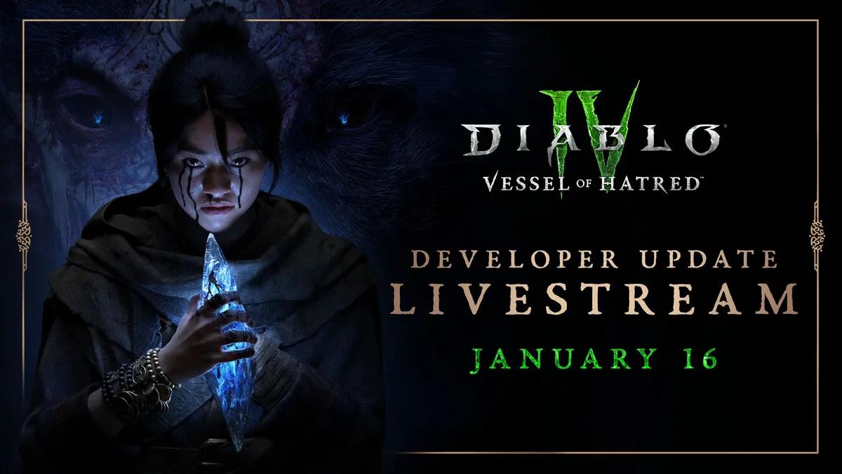 Diablo 4 säsong 7 Livestream