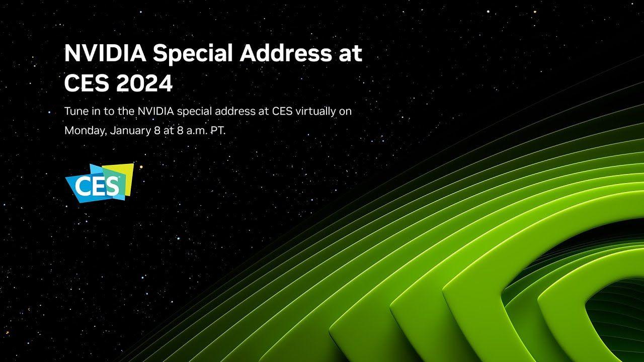 NVIDIAs särskilda tal på CES 2024