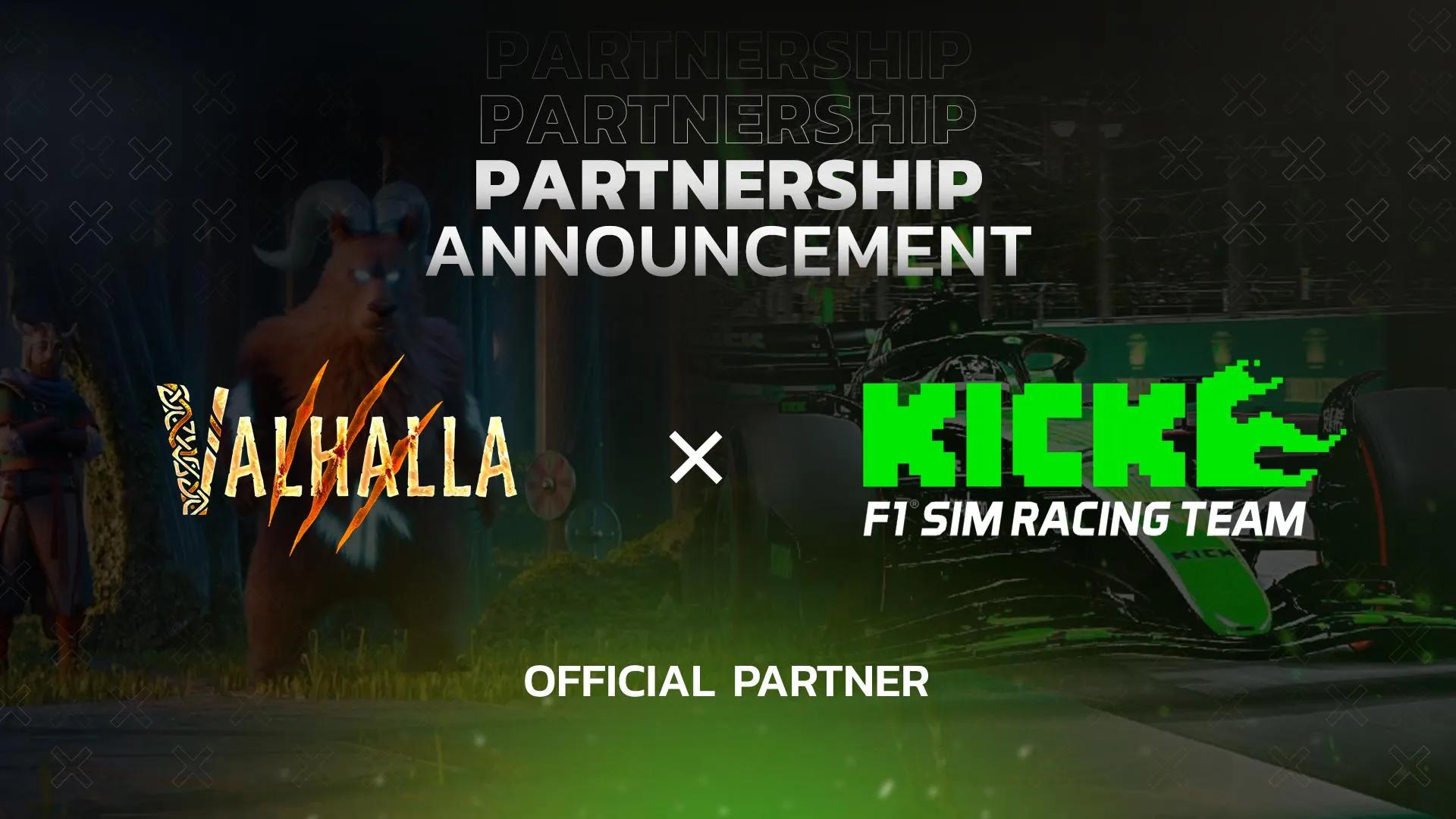 Floki's Valhalla samarbetar med Kick F1 Sim Racing Team