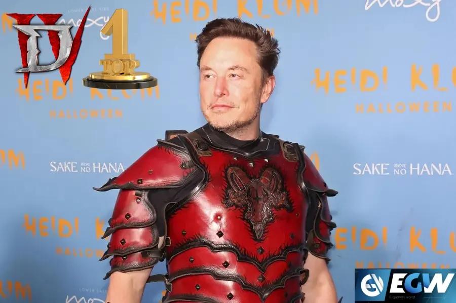 Elon Musk blir en utmanare för den bästa Diablo 4-spelaren