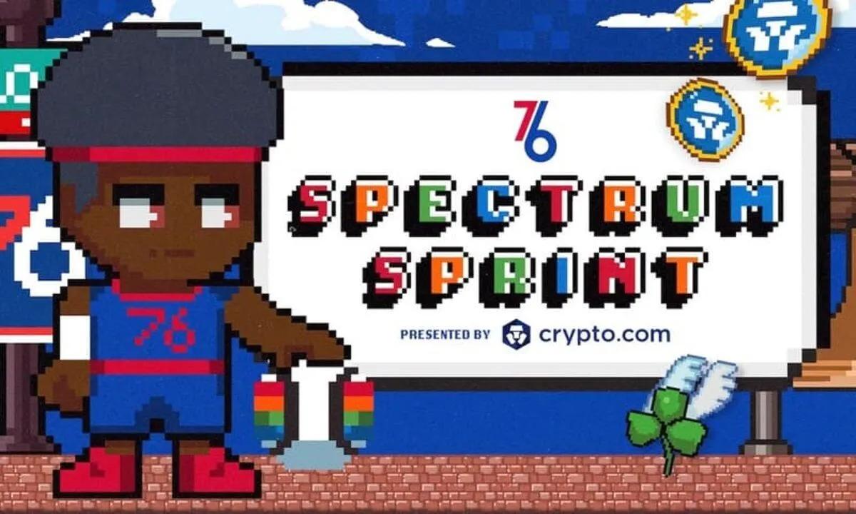  Philadelphia 76ers och Crypto.com samarbetar för att presentera "Spectrum Sprint", en del av den första Web3-mobilvideospelserien någonsin i NBA