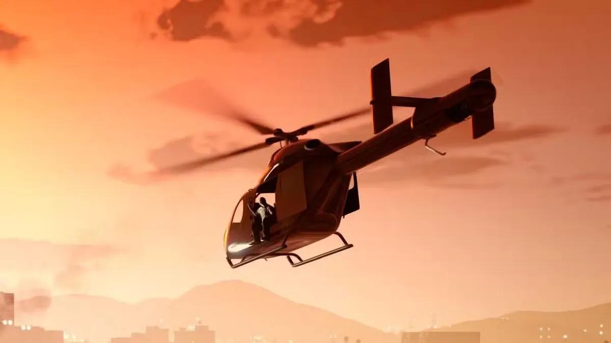 GTA Online-spelare stöter på lustigt helikopterfel