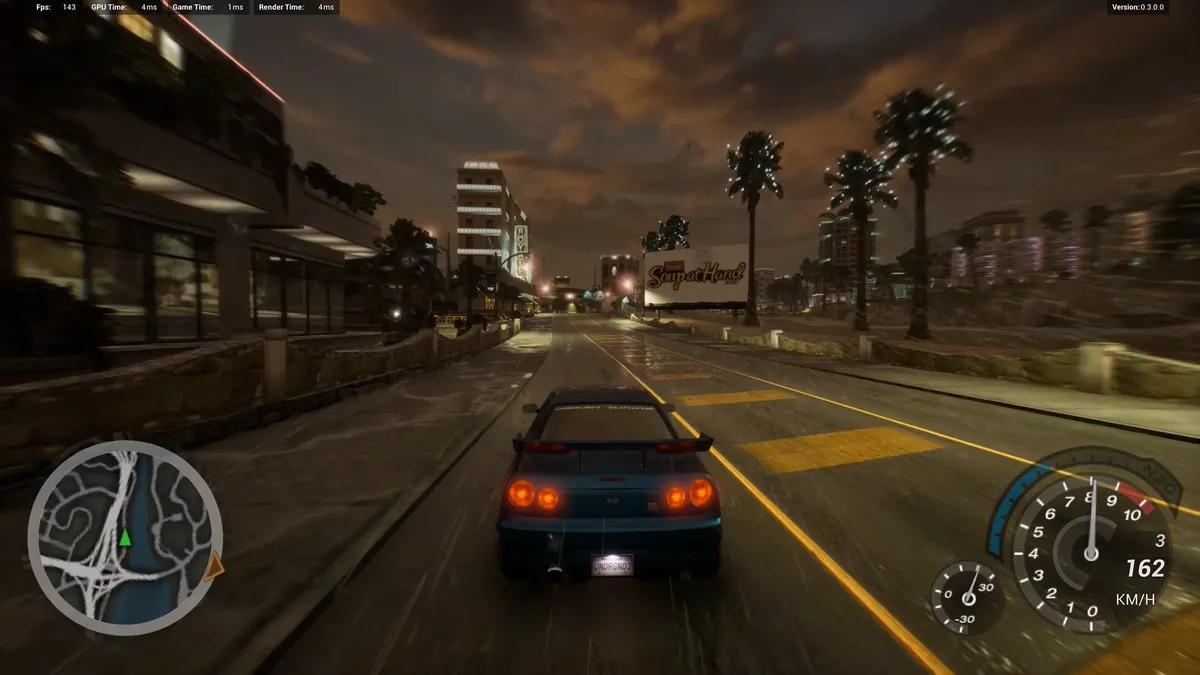 NFS Underground 2 nyinspelning