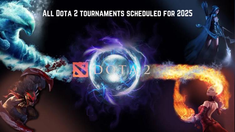 Alla Dota 2-turneringar planerade för 2025